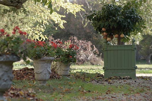 Caisses et bacs à orangers de Saint-Alman