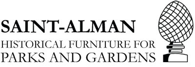 Saint-Alman, historical furniture for parks and gardens